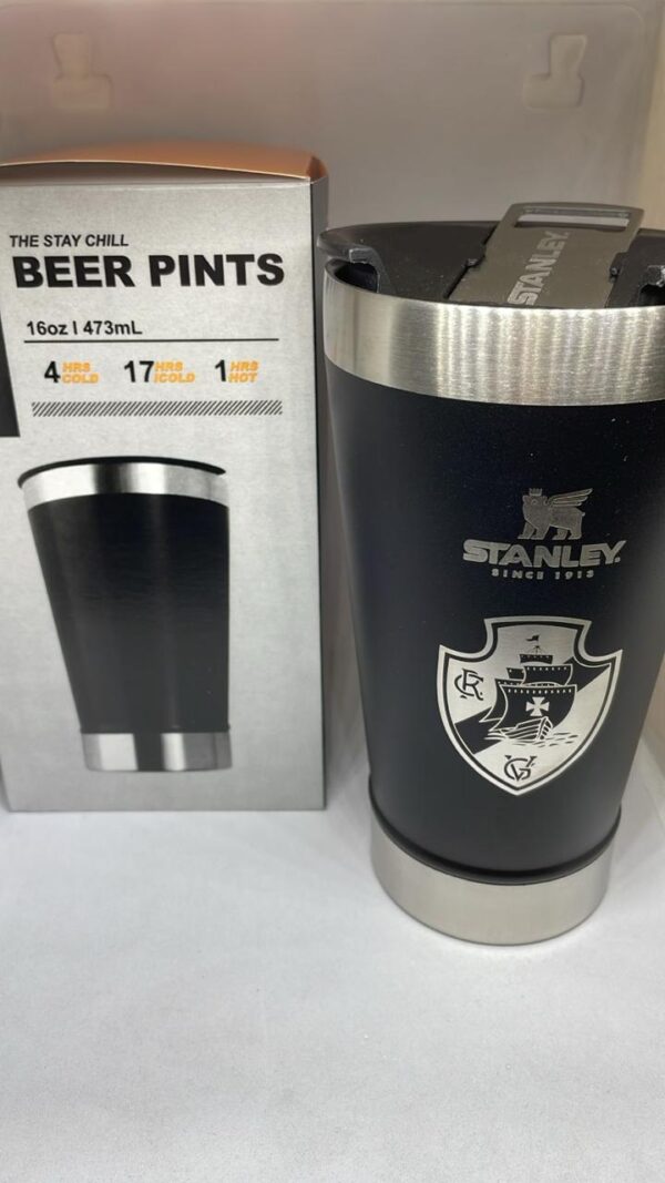 Copo Térmico Vasco Tipo Stanley 473ml